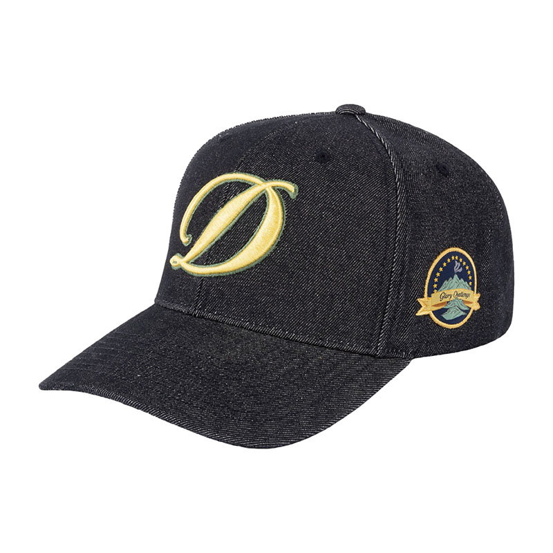 Dime MTL(ダイム)/ CURSIVE D FULL FIT CAP -2.COLOR-(BLACK)