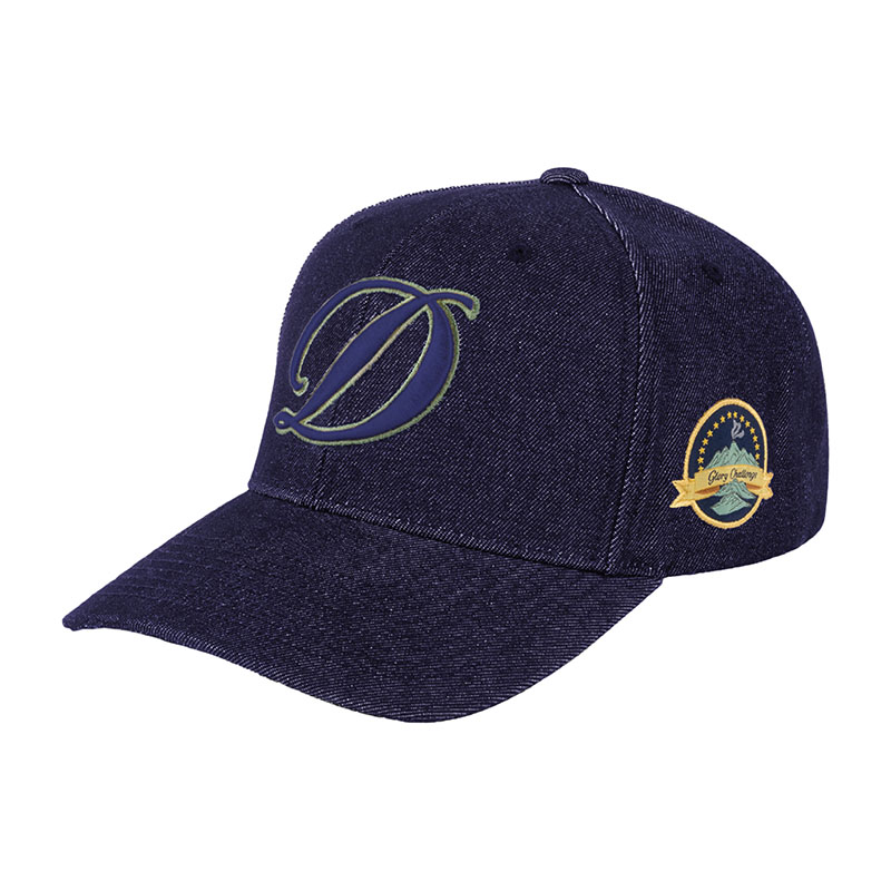 Dime MTL(ダイム)/ CURSIVE D FULL FIT CAP -2.COLOR-(INDIGO)