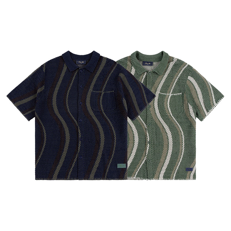 Dime MTL(ダイム)/ SOLEIL BUTTON-UP KNIT -2.COLOR-