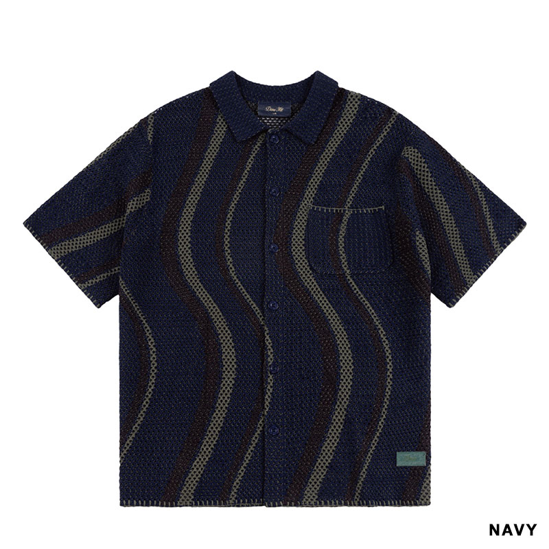 Dime MTL(ダイム)/ SOLEIL BUTTON-UP KNIT -2.COLOR-