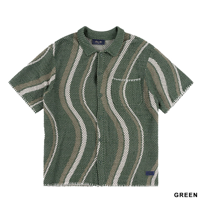 Dime MTL(ダイム)/ SOLEIL BUTTON-UP KNIT -2.COLOR-