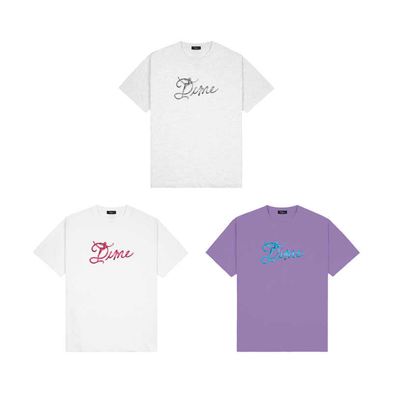 Dime MTL(ダイム)/ SATIN T-SHIRT -3.COLOR-