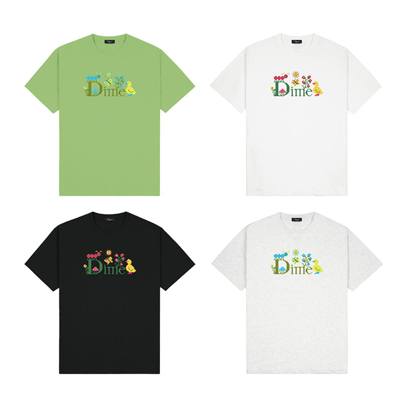 Dime MTL(ダイム)/ CLASSIC CROSS STITCH T-SHIRT -4.COLOR-