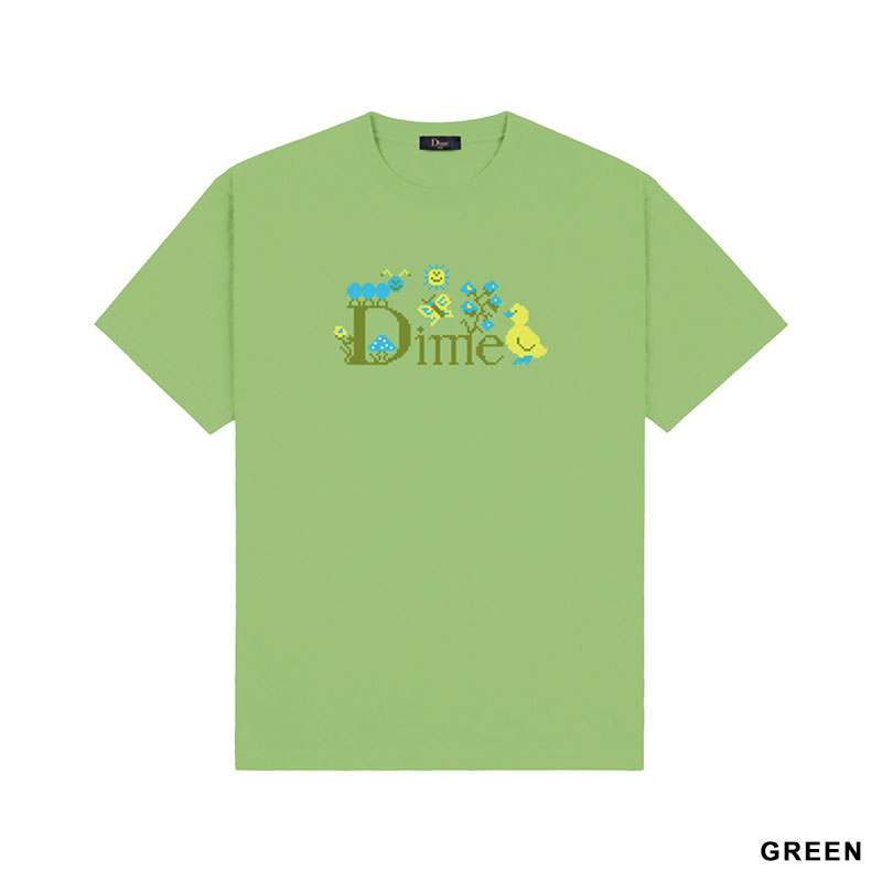 Dime MTL(ダイム)/ CLASSIC CROSS STITCH T-SHIRT -4.COLOR-