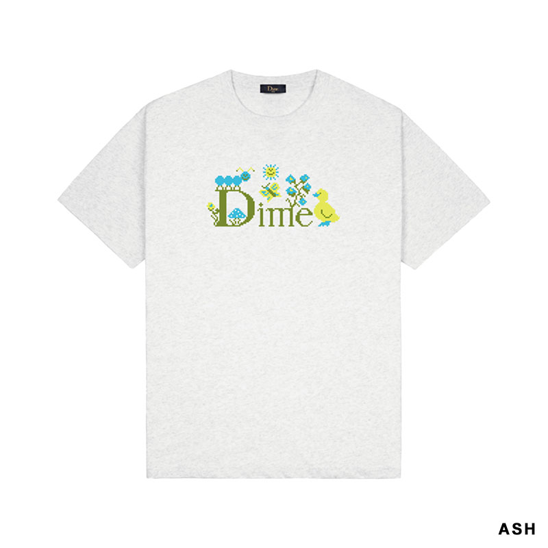 Dime MTL(ダイム)/ CLASSIC CROSS STITCH T-SHIRT -4.COLOR-
