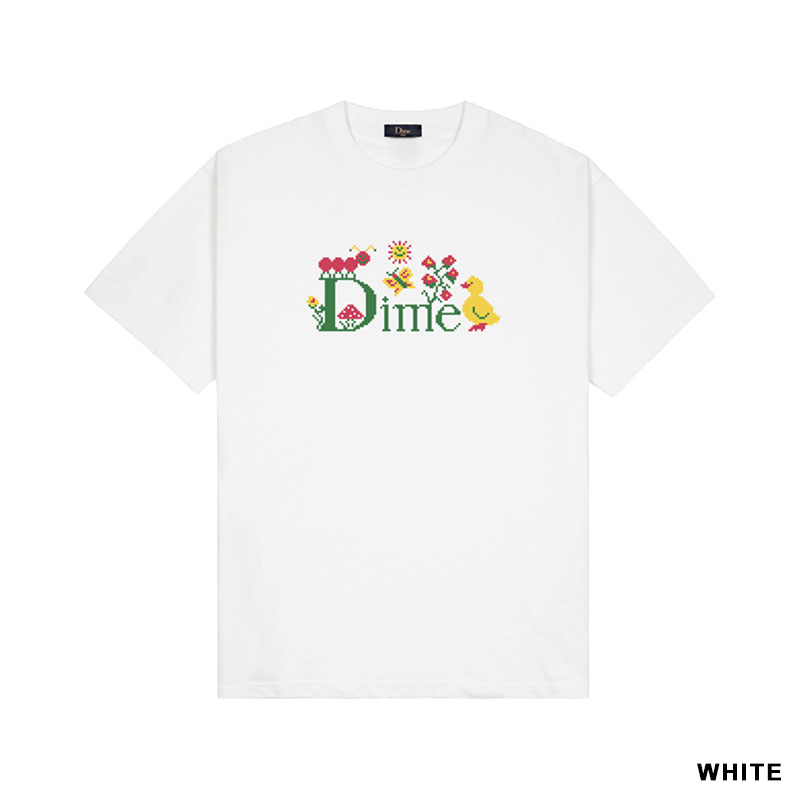Dime MTL(ダイム)/ CLASSIC CROSS STITCH T-SHIRT -4.COLOR-