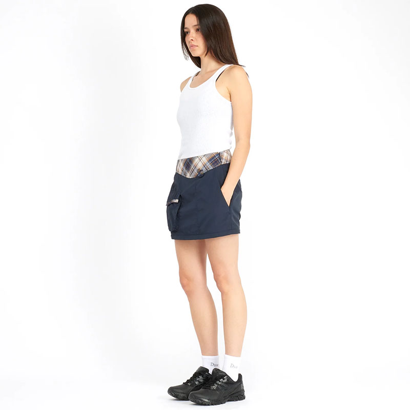 Dime MTL(ダイム)/ TECH SKIRT -NAVY-