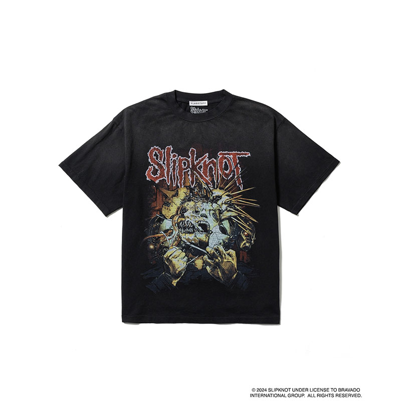 F-LAGSTUF-F(フラグスタフ)/ slipknot SS TEE2 -BLACK-