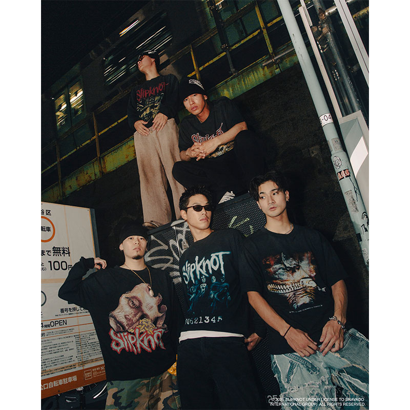 F-LAGSTUF-F(フラグスタフ)/ slipknot SS TEE2 -BLACK-