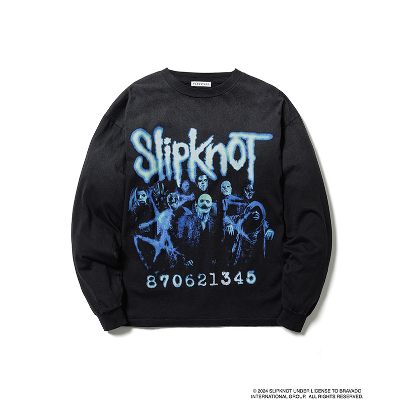 F-LAGSTUF-F(フラグスタフ)/ slipknot LS TEE3 -BLACK-
