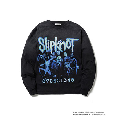 F-LAGSTUF-F(フラグスタフ)/ slipknot LS TEE3 -BLACK-