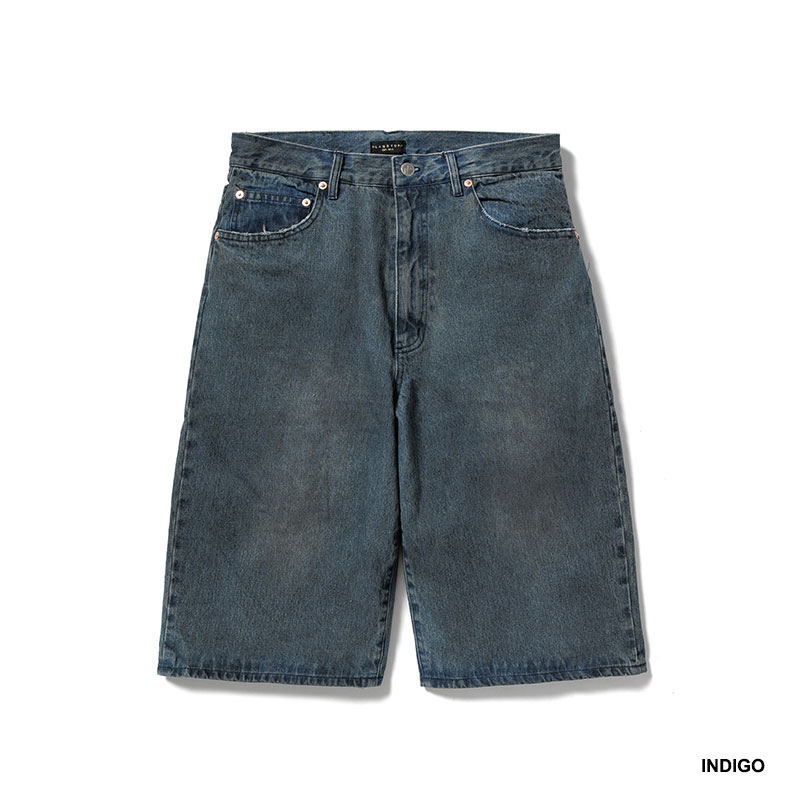 F-LAGSTUF-F(フラグスタフ)/ DENIM BAGGY SHORTS -2.COLOR-