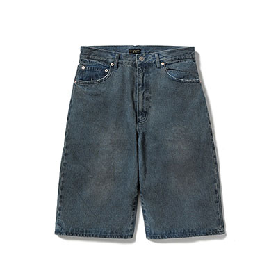 F-LAGSTUF-F(フラグスタフ)/ DENIM BAGGY SHORTS -2.COLOR-
