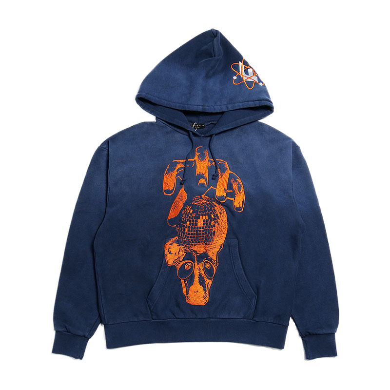 F-LAGSTUF-F(フラグスタフ)/ COLLAGE HOODIE -NAVY-