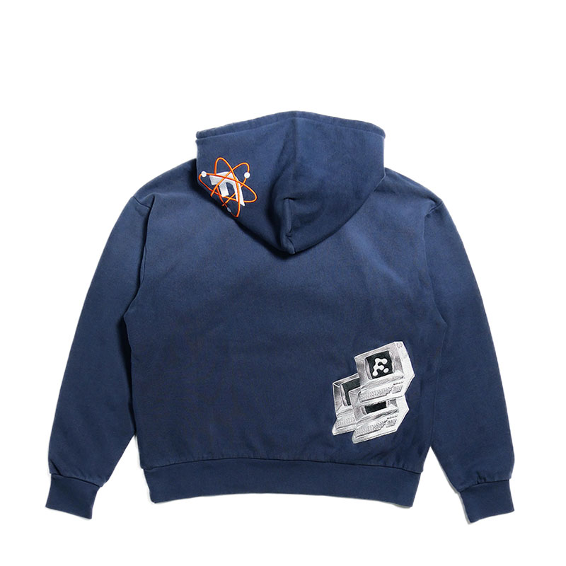 F-LAGSTUF-F(フラグスタフ)/ COLLAGE HOODIE -NAVY-