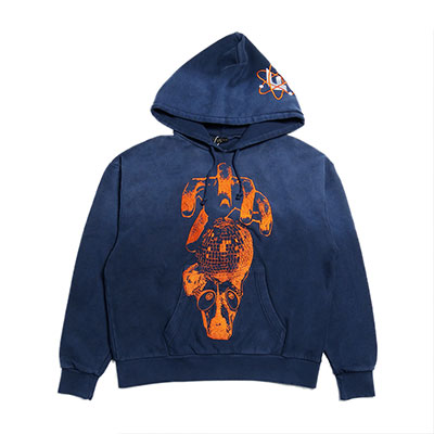 F-LAGSTUF-F(フラグスタフ)/ COLLAGE HOODIE -NAVY-