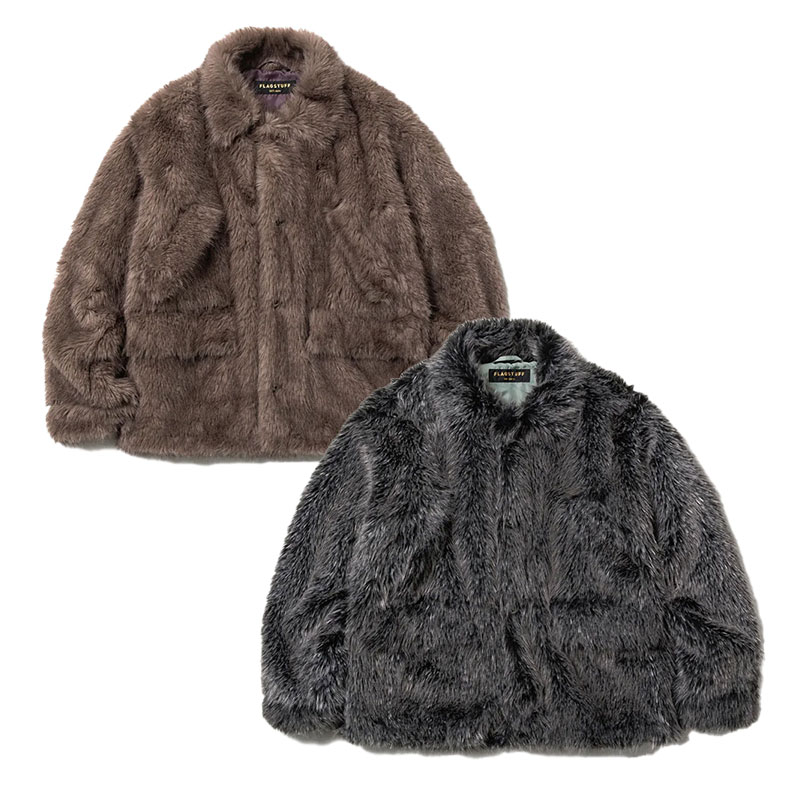 F-LAGSTUF-F(フラグスタフ)/ FUR COAT -2.COLOR-