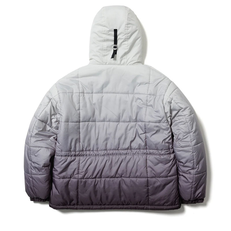 F-LAGSTUF-F(フラグスタフ)/ GRADATION PUFF JACKET -GREY/BLACK-