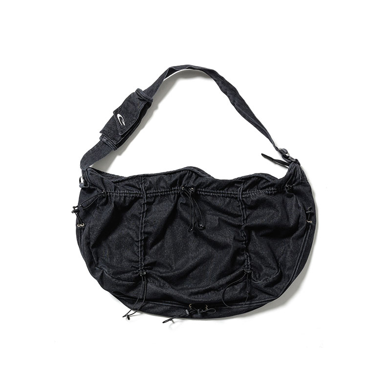 F-LAGSTUF-F(フラグスタフ)/ CPG ANOMALY CORD DENIM SHOULDER BAG -BLACK-