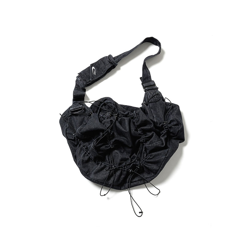 F-LAGSTUF-F(フラグスタフ)/ CPG ANOMALY CORD DENIM SHOULDER BAG -BLACK-