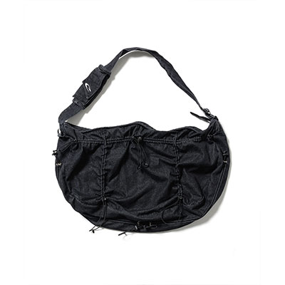 F-LAGSTUF-F(フラグスタフ)/ CPG ANOMALY CORD DENIM SHOULDER BAG -BLACK-
