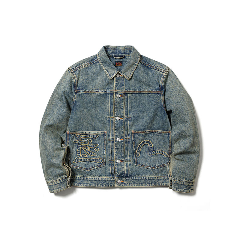 F-LAGSTUF-F(フラグスタフ)/ TRACKER JACKET × EVISU -INDIGO-