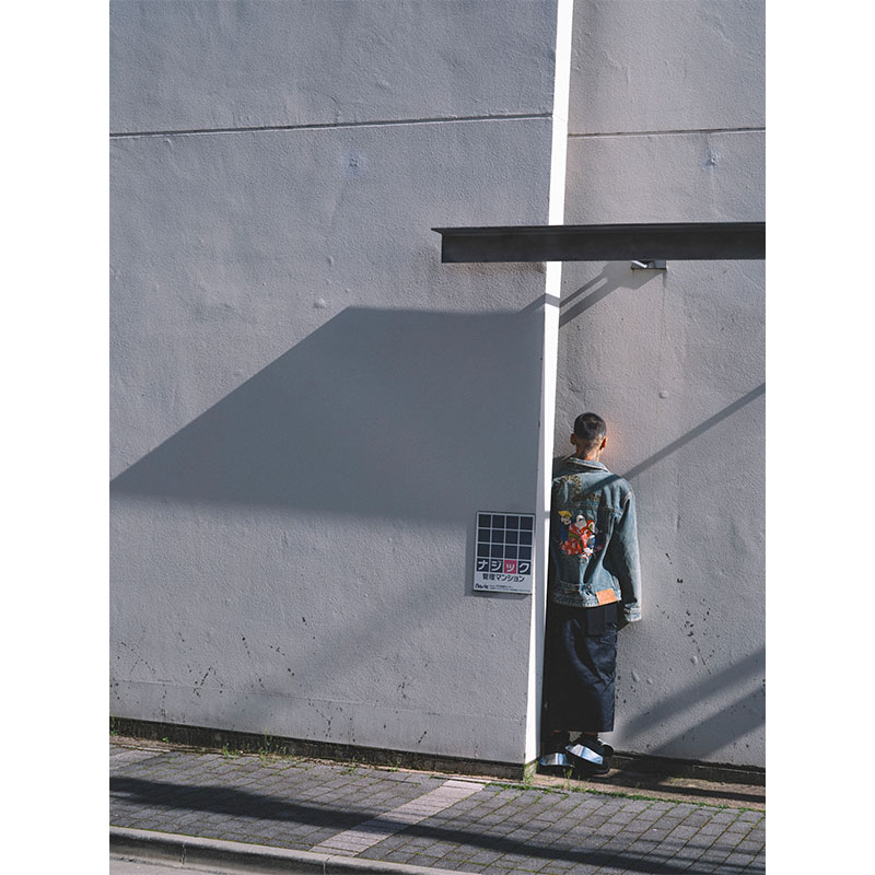 F-LAGSTUF-F(フラグスタフ)/ TRACKER JACKET × EVISU -INDIGO-