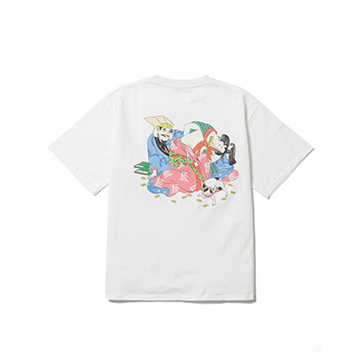 F-LAGSTUF-F(フラグスタフ)/ SS TEE × EVISU -2COLOR-