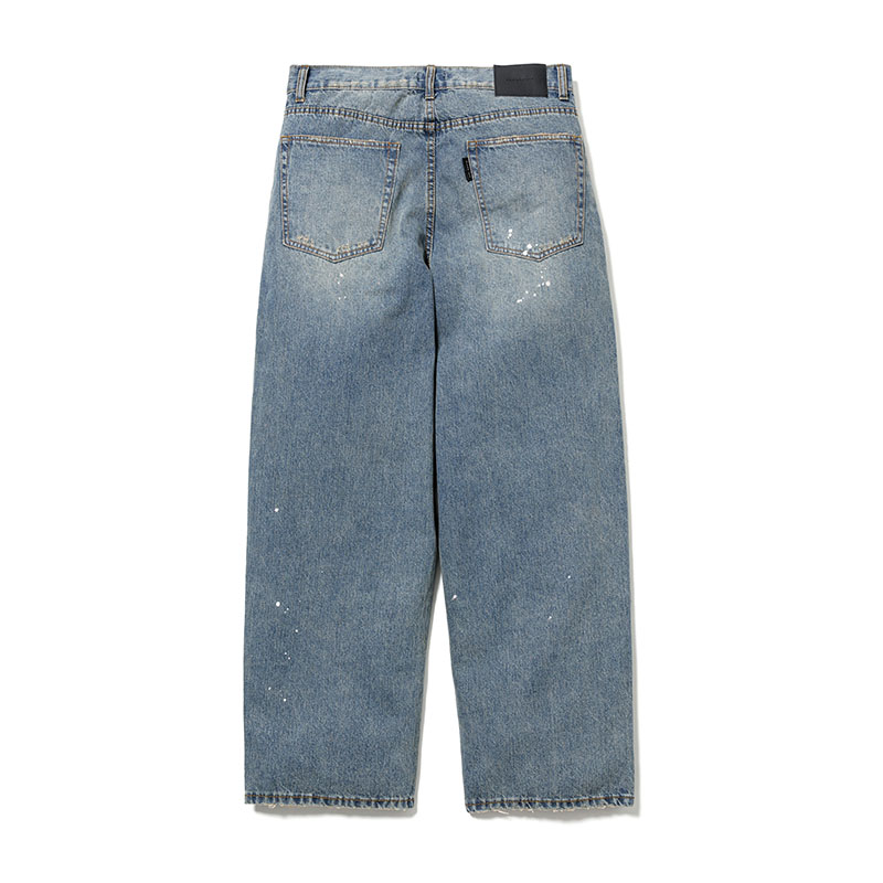 BUTTERGOODS × BLUENOTE BLUE NOTE PLEATED DENIM JEANS WASHED BLACK | 8 Times  Corner Store powered by BASE