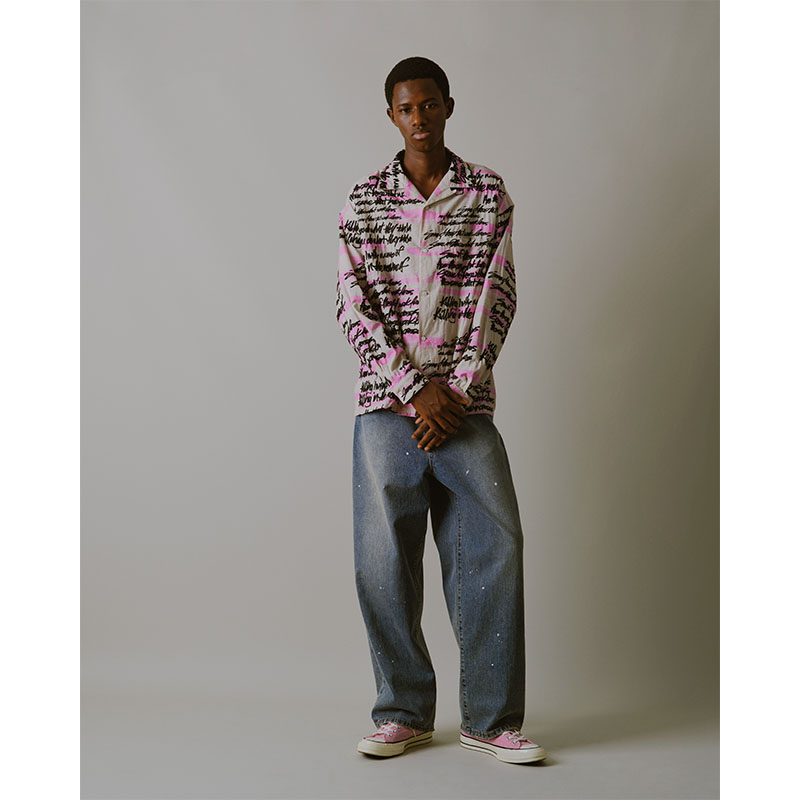 F-LAGSTUF-F(フラグスタフ)/ FADE BAGGIE DENIM PANTS -2.COLOR-