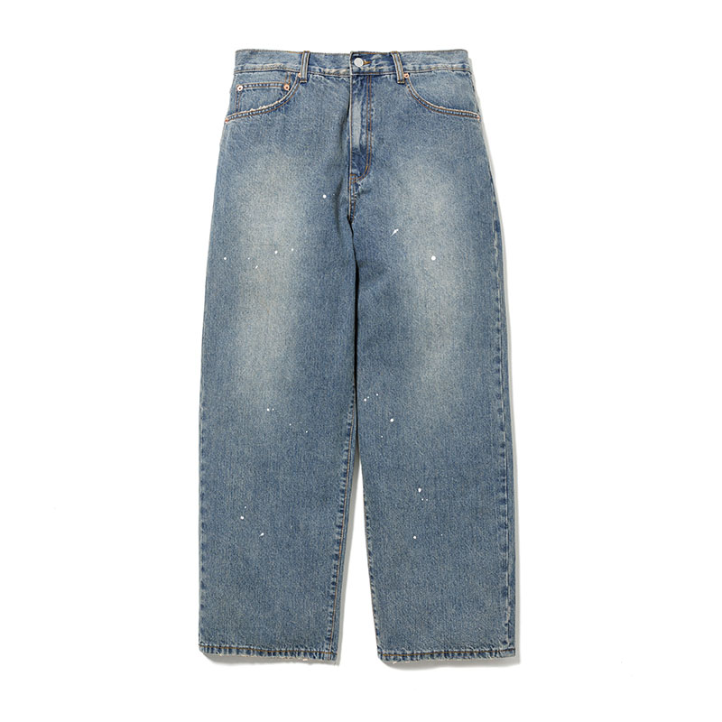 F-LAGSTUF-F(フラグスタフ)/ FADE BAGGIE DENIM PANTS -2.COLOR-(INDIGO)