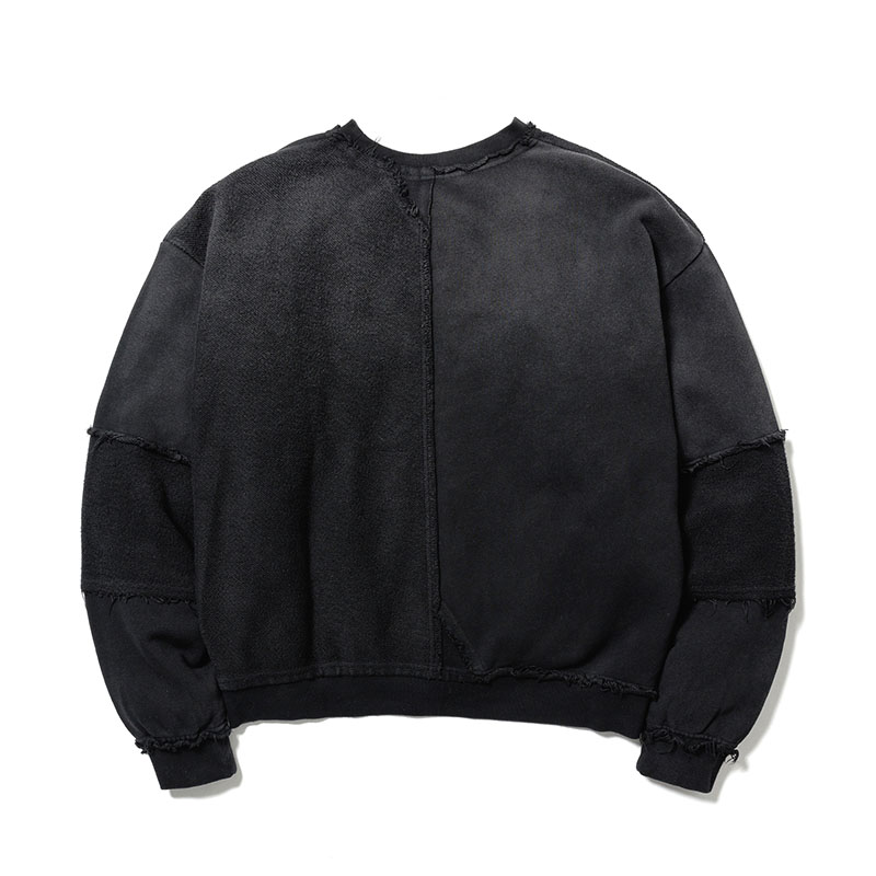 F-LAGSTUF-F(フラグスタフ)/ INSIDE OUT SWEAT -BLACK-