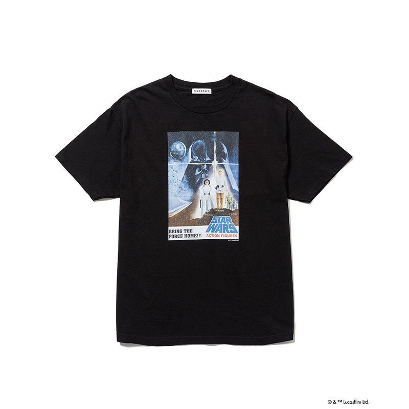 F-LAGSTUF-F(フラグスタフ)/ ACTION FIGURES TEE -2.COLOR-(BLACK)