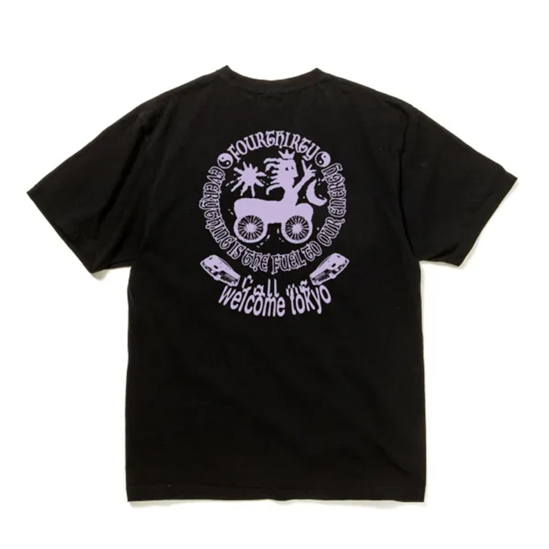 430(フォーサーティー)/ SF 29TH "CALL ME" S/S TEE -2COLOR-(BLACK)