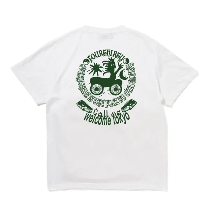 430(フォーサーティー)/ SF 29TH "CALL ME" S/S TEE -2COLOR-(WHITE)