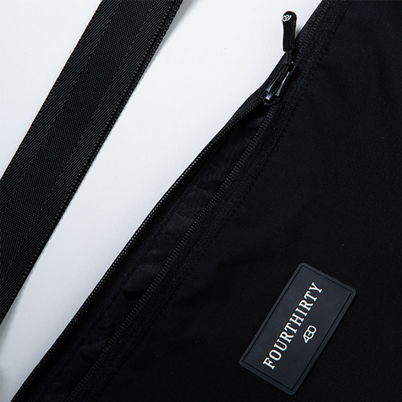 430(フォーサーティー)/ LYR BIG BOAT SHOULDER BAG -BLACK-