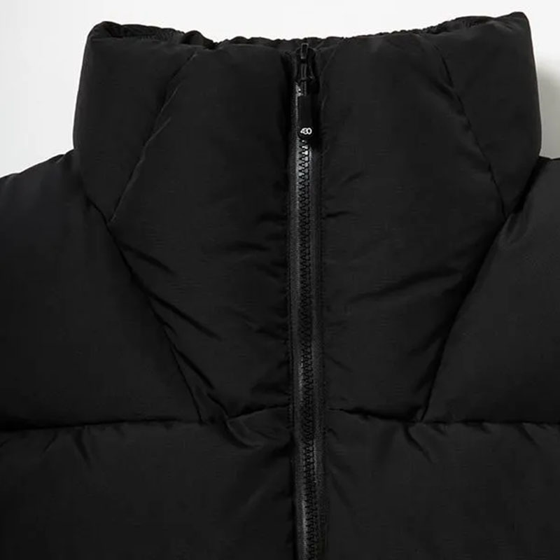 430(フォーサーティー)/ SHEILD DOWN VEST -BLACK-