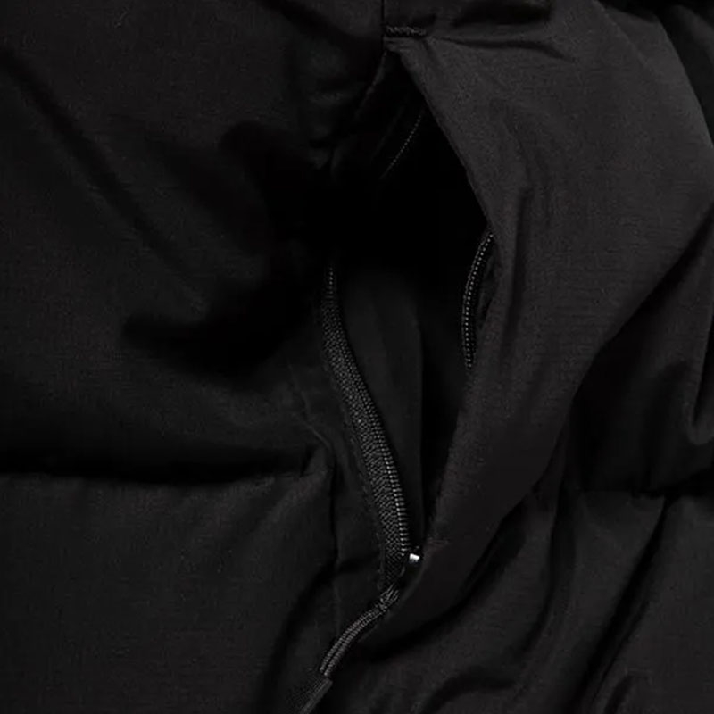 430(フォーサーティー)/ SHEILD DOWN VEST -BLACK-