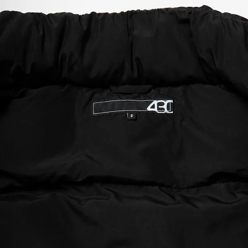 430(フォーサーティー)/ SHEILD DOWN VEST -BLACK-