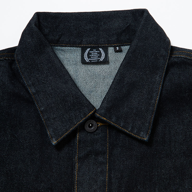 430(フォーサーティー)/ SLVG DENIM JACKET 1-WASH -INDIGO-