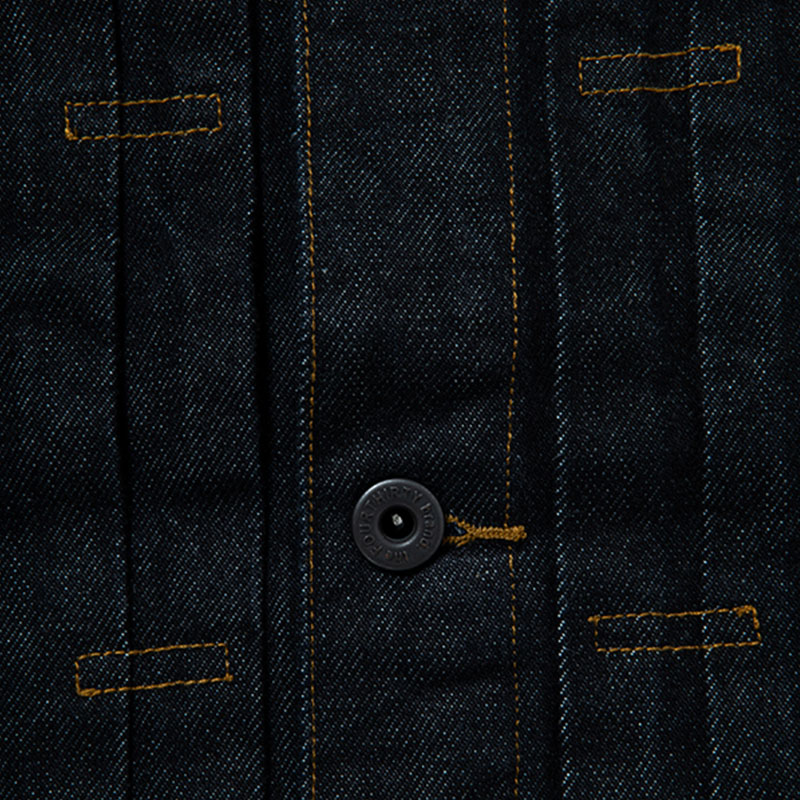 430(フォーサーティー)/ SLVG DENIM JACKET 1-WASH -INDIGO-