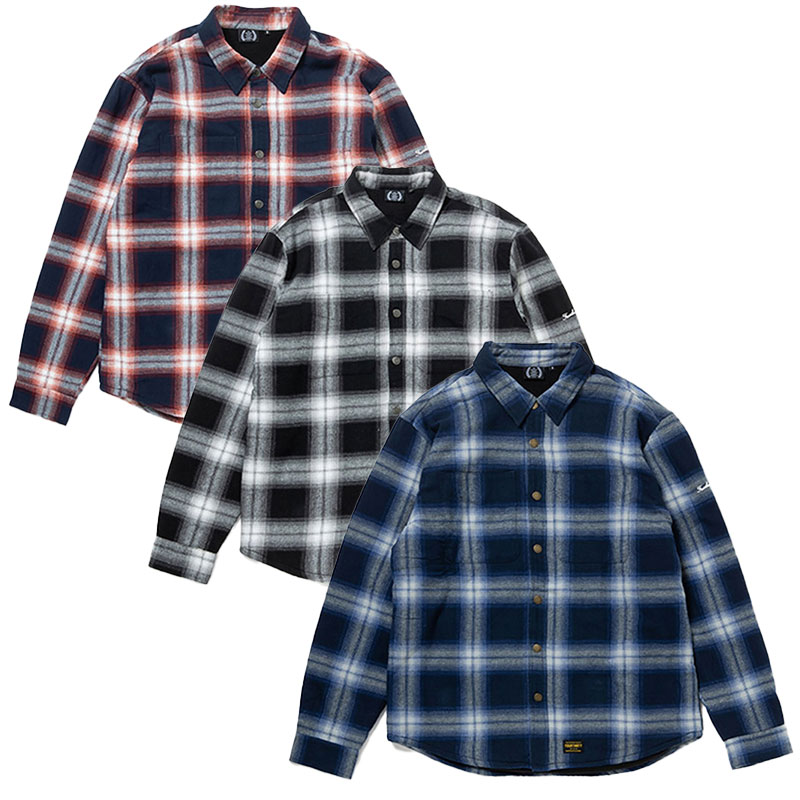 430(フォーサーティー)/ L/S FLEECE LINER CHECK SHIRT -2COLOR-