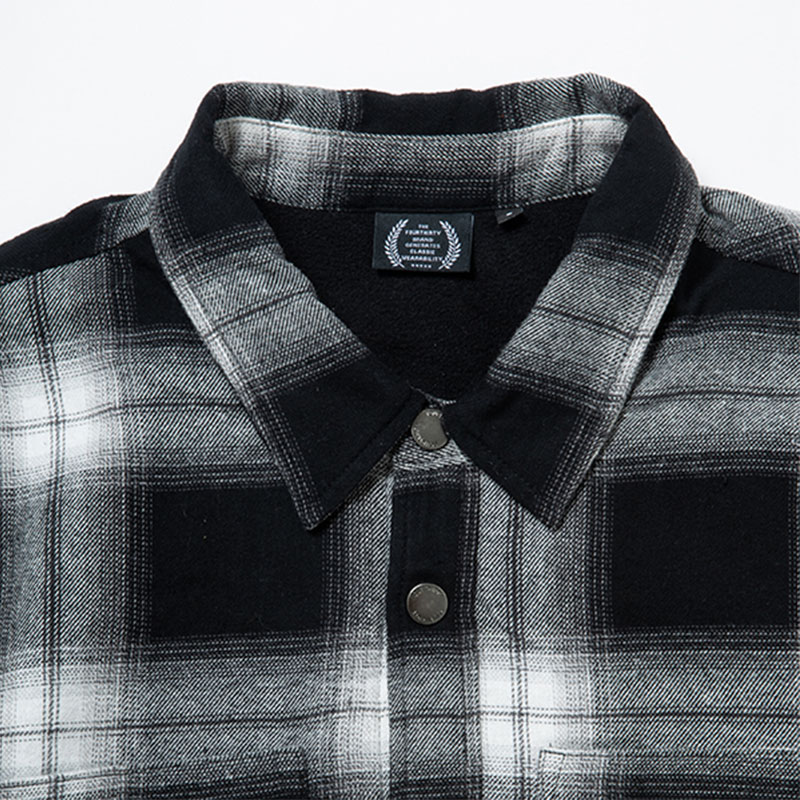 430(フォーサーティー)/ L/S FLEECE LINER CHECK SHIRT -2COLOR-