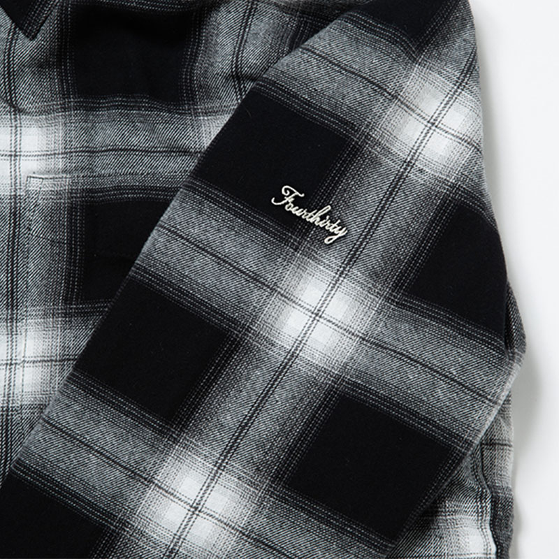 430(フォーサーティー)/ L/S FLEECE LINER CHECK SHIRT -2COLOR-