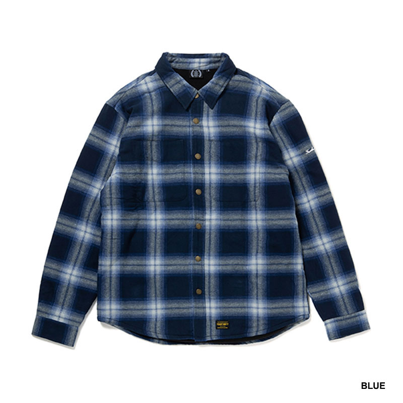 430(フォーサーティー)/ L/S FLEECE LINER CHECK SHIRT -2COLOR-