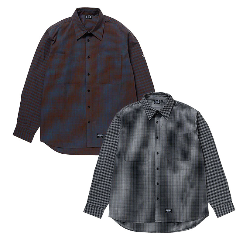 430(フォーサーティー)/ L/S CHECK SHIRT -2COLOR-
