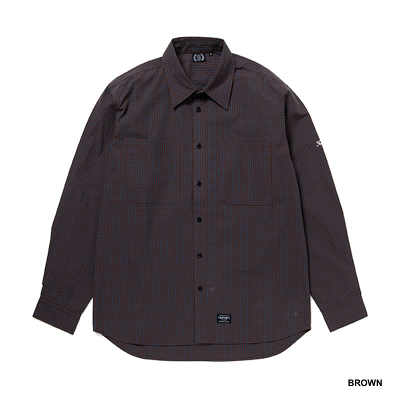 430(フォーサーティー)/ L/S CHECK SHIRT -2COLOR-