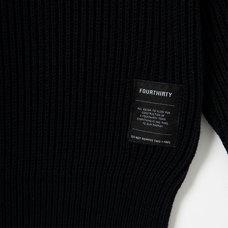430(フォーサーティー)/ PW KNIT SWEATER -3COLOR-
