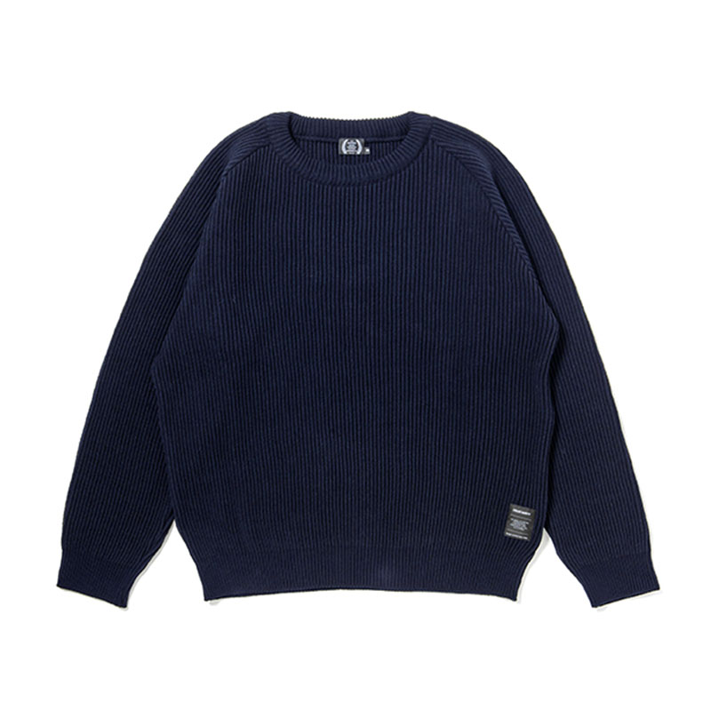 430(フォーサーティー)/ PW KNIT SWEATER -3COLOR-(DARK NAVY)
