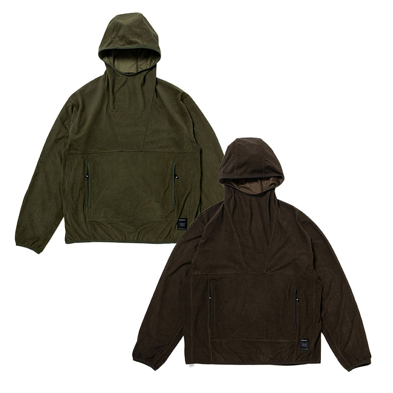 430(フォーサーティー)/ L/S GRID THERMAL HOODY -2COLOR-